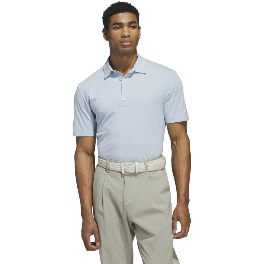 image:imageadidas Mens Ultimate365 Tour Twistknit Polo ShirtWonder Blue