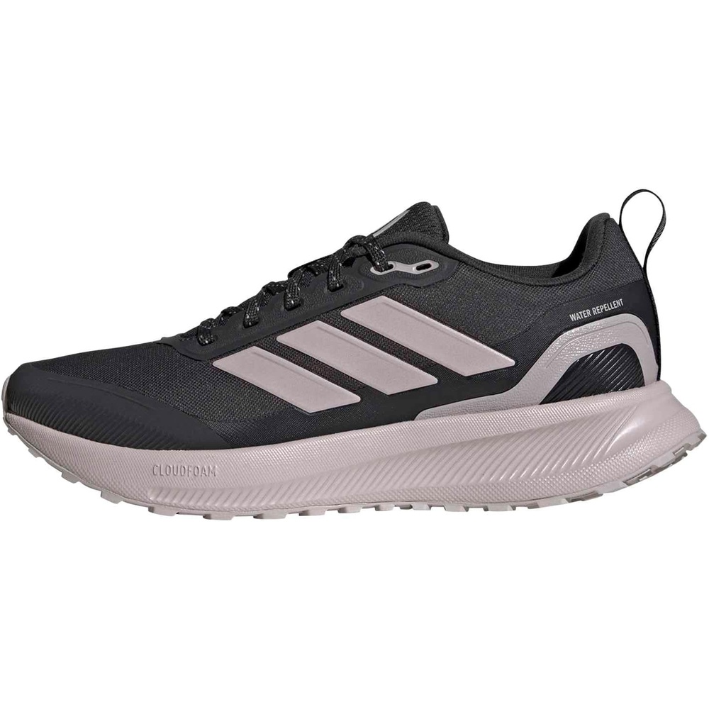 image:imageadidas Womens Run Falcon 5 Trail Running ShoesCarbonIce PurpleBlack