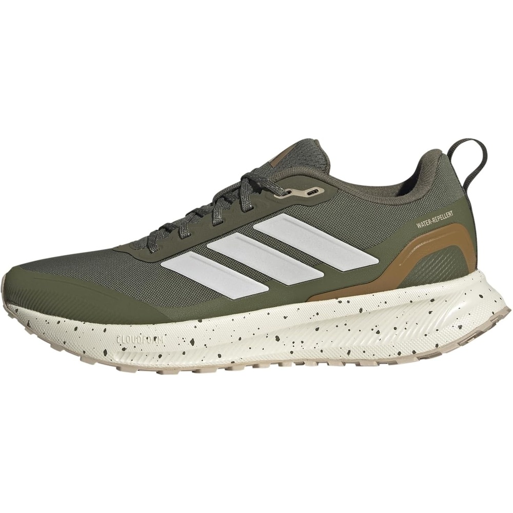 image:imageadidas Womens Run Falcon 5 Trail Running ShoesOlive StrataWhiteBronze Strata