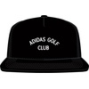 Adidas Unisex 5 Panel Crinkled Nylon Golf Hat(Black)