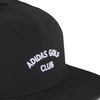 Adidas Unisex 5 Panel Crinkled Nylon Golf Hat(Black)