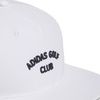 Adidas Unisex 5 Panel Crinkled Nylon Golf Hat(White)