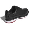 Adidas Unisex MC80 Spikeless Golf Shoes(Core Black/Iron Metallic/Better Scarlet)