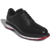 Adidas Unisex MC80 Spikeless Golf Shoes(Core Black/Iron Metallic/Better Scarlet)