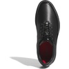 Adidas Unisex MC80 Spikeless Golf Shoes(Core Black/Iron Metallic/Better Scarlet)
