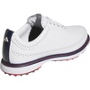 Adidas Unisex MC80 Spikeless Golf Shoes(Footwear White/Collegiate Navy/Better Scarlet)