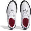 Adidas Unisex MC80 Spikeless Golf Shoes(Footwear White/Core Black/Bright Red)