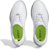 Adidas Unisex MC80 Spikeless Golf Shoes(Footwear White/Matte Silver/Lucid Lemon)