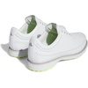 Adidas Unisex MC80 Spikeless Golf Shoes(Footwear White/Matte Silver/Lucid Lemon)