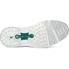 Adidas Unisex MC80 Spikeless Golf Shoes(Footwear White/Silver Metalic/Collegiate Green)