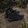 Adidas Women’s Terrex Anylander Mid Top Rain.rdy Hiking Sneakers(Black/Black/Grey)