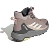 Adidas Women’s Terrex Anylander Mid Top Rain.rdy Hiking Sneakers(Chalky Brown/Wonder White/Grey)