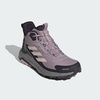 Adidas Women’s Terrex Anylander Mid Top Rain.rdy Hiking Sneakers(Fig Putty Mauve Aurora Black)