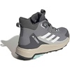 Adidas Women’s Terrex Anylander Mid Top Rain.rdy Hiking Sneakers(Grey/Off White/Grey)