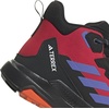 Adidas Women’s Terrex Anylander Mid Top Rain.rdy Hiking Sneakers(Pure Ruby Semi Cobalt Blue Core Black)