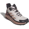 Adidas Women’s Terrex Anylander Mid Top Rain.rdy Hiking Sneakers(Putty Mauve Warm Clay Pure Ruby)