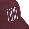 adidas Men’s 3-stripes Tour Hat(Maroon)