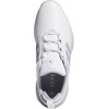 adidas Men’s Adipower 26 Spikeless Golf Shoes(Ftwr White/Silver Met./Halo Silver)