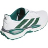 adidas Men’s Codechaos 27 Spikeless Golf Shoes(Footwear White/Collegiate Green/Silver Metallic)