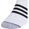 adidas Men’s Cushioned High Quarter Socks (3 Pairs) Durable & Comfortable(White/Grey/Black/3.0/No Show)