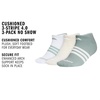 adidas Men’s Cushioned High Quarter Socks (3 Pairs) Durable & Comfortable(Wonder Sage Green/Wonder White/White/4.0/No Show)