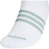 adidas Men’s Cushioned High Quarter Socks (3 Pairs) Durable & Comfortable(Wonder Sage Green/Wonder White/White/4.0/No Show)