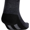 adidas Men’s Cushioned X Socks 3 Pairs | 3-Pack, Targeted Cushioning, Arch Support, Breathable Moisture-Wicking, Reinforced Heel & Toe, All-Day Comfort(Black/Onix Grey/Grey/Quarter/3)