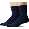 adidas Men’s Cushioned X Socks 3 Pairs | 3-Pack, Targeted Cushioning, Arch Support, Breathable Moisture-Wicking, Reinforced Heel & Toe, All-Day Comfort(Night Marine Blue/Legend Ink Blue/Grey/Mid-crew/3)