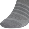 adidas Men’s Cushioned X Socks 3 Pairs | 3-Pack, Targeted Cushioning, Arch Support, Breathable Moisture-Wicking, Reinforced Heel & Toe, All-Day Comfort(Onix Grey/Grey/Mid-crew/3/Crew)