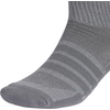 adidas Men’s Cushioned X Socks 3 Pairs | 3-Pack, Targeted Cushioning, Arch Support, Breathable Moisture-Wicking, Reinforced Heel & Toe, All-Day Comfort(Onix Grey/Grey/Crew/3)