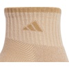 adidas Men’s Cushioned X Socks 3 Pairs | 3-Pack, Targeted Cushioning, Arch Support, Breathable Moisture-Wicking, Reinforced Heel & Toe, All-Day Comfort(Warm Sandstone Beige Raw Desert/Quarter/3)