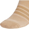 adidas Men’s Cushioned X Socks 3 Pairs | 3-Pack, Targeted Cushioning, Arch Support, Breathable Moisture-Wicking, Reinforced Heel & Toe, All-Day Comfort(Warm Sandstone Beige Raw Desert/Crew/3)