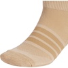 adidas Men’s Cushioned X Socks 3 Pairs | 3-Pack, Targeted Cushioning, Arch Support, Breathable Moisture-Wicking, Reinforced Heel & Toe, All-Day Comfort(Warm Sandstone Beige Raw Desert/Mid-crew/3/Crew)