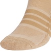 adidas Men’s Cushioned X Socks 3 Pairs | 3-Pack, Targeted Cushioning, Arch Support, Breathable Moisture-Wicking, Reinforced Heel & Toe, All-Day Comfort(Warm Sandstone Beige Raw Desert/Quarter/3)