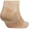 adidas Men’s Cushioned X Socks 3 Pairs | 3-Pack, Targeted Cushioning, Arch Support, Breathable Moisture-Wicking, Reinforced Heel & Toe, All-Day Comfort(Warm Sandstone Beige Raw Desert/Quarter/3)