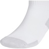 adidas Men’s Cushioned X Socks 3 Pairs | 3-Pack, Targeted Cushioning, Arch Support, Breathable Moisture-Wicking, Reinforced Heel & Toe, All-Day Comfort(White/Clear Onix Grey/Crew/3)