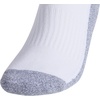 adidas Men’s Cushioned X Socks 3 Pairs | 3-Pack, Targeted Cushioning, Arch Support, Breathable Moisture-Wicking, Reinforced Heel & Toe, All-Day Comfort(White/Grey/Orbit Indigo Blue/Quarter/3)