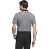adidas Men’s Performance Heathered Polo Shirt(Black)