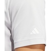 adidas Men’s Performance Heathered Polo Shirt(Grey)