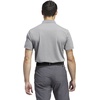 adidas Men’s Performance Heathered Polo Shirt(Grey Three)