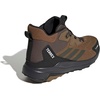 adidas Mens Terrex Anylander Leather Mid Climaproof Hiking Sneakers Shoes – Black(Brown Oxide/Shadow Olive/Black)