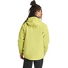 adidas Mens Terrex Multi 2L Rain.Rdy Jacket Hiking Athletic Outerwear Casual – Black(Preloved Lime)