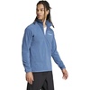 adidas Men’s Terrex Multi Essentials Half-zip Fleece Hiking Jacket(Wonder Steel)