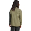 adidas Mens Terrex Multi Half-Zip Long Sleeve Hiking T-Shirt(Olive Strata)
