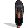 adidas Mens Terrex Rockadia Hiking Shoe Sneakers Shoes – Grey(Carbon/Black/Semi Impact Orange)