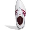 adidas Men’s Tour360 24 Golf Shoes(Footwear White/Better Scarlet/Royal Blue)