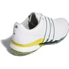 adidas Men’s Tour360 24 Golf Shoes(Footwear White/Collegiate Green/Yellow)