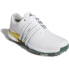 adidas Men’s Tour360 24 Golf Shoes(Footwear White/Collegiate Green/Yellow)