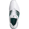 adidas Men’s Tour360 24 Golf Shoes(Footwear White/Core Black/Aurora Ivy)