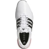 adidas Men’s Tour360 24 Golf Shoes(Footwear White/Core Black/Lucid Red)